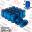 Show details for 24-Piece Set | 1.4” Tall | Blue | 1/2-20 Thread | 3/4” Hex Drive | Bulge Acorn | Wheel Lug Nuts Picture of 24-Piece Set | 1.4” Tall | Blue | 1/2-20 Thread | 3/4” Hex Drive | Bulge Acorn | Wheel Lug Nuts