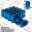 Show details for Wholesales | 50-Piece Box | 1.4” Tall | Blue | 12x1.5 Thread | 3/4” Hex Drive | Bulge Acorn | Wheel Lug Nuts Picture of Wholesales | 50-Piece Box | 1.4” Tall | Blue | 12x1.5 Thread | 3/4” Hex Drive | Bulge Acorn | Wheel Lug Nuts