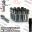 Show details for 20-Piece Set | Chrome | 14x1.5 Thread | 40mm Extended Shank | 6 Spline Tuner Locker | Performance Wheel Lug Bolts | For 10-15mm Spacers | Plus Security Socket Picture of 20-Piece Set | Chrome | 14x1.5 Thread | 40mm Extended Shank | 6 Spline Tuner Locker | Performance Wheel Lug Bolts | For 10-15mm Spacers | Plus Security Socket