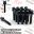 Show details for 10-Piece Set | Black | 12x1.5 Thread | 60mm Extended Shank | R13 Ball Seat | Wheel Lug Bolts | Fit Mercedes Audi Stock Wheels with 30-35mm Spacers Picture of 10-Piece Set | Black | 12x1.5 Thread | 60mm Extended Shank | R13 Ball Seat | Wheel Lug Bolts | Fit Mercedes Audi Stock Wheels with 30-35mm Spacers