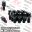 Show details for 20-Piece Set | Black | 14x1.5 Thread | 24mm Shank | R13 Ball Seat | Wheel Lug Bolts | Fit Mercedes Audi Volkswagen Porsche Bentley Stock Wheels Picture of 20-Piece Set | Black | 14x1.5 Thread | 24mm Shank | R13 Ball Seat | Wheel Lug Bolts | Fit Mercedes Audi Volkswagen Porsche Bentley Stock Wheels