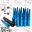 Show details for 24-Piece Set | 4.5” Tall | Blue | 1/2-20 Thread | 3/4” Hex Drive Drive | Spike Lug Nuts | Plus Security Socket Picture of 24-Piece Set | 4.5” Tall | Blue | 1/2-20 Thread | 3/4” Hex Drive Drive | Spike Lug Nuts | Plus Security Socket