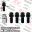 Show details for Wholesales | 5-Set | Black | 14x1.5 Thread | 28mm Shank | R13 Ball Seat | 5-Point Anti-Thieft Wheel Lock Lug Bolts | Fit Mercedes Audi Volkswagen Porsche Bentley Stock Wheels | Plus Security Key Picture of Wholesales | 5-Set | Black | 14x1.5 Thread | 28mm Shank | R13 Ball Seat | 5-Point Anti-Thieft Wheel Lock Lug Bolts | Fit Mercedes Audi Volkswagen Porsche Bentley Stock Wheels | Plus Security Key