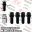 Show details for Wholesales | 5-Set | Black | 14x1.25 Thread | 28mm Shank | Cone Seat | 5-Point Anti-Thieft Wheel Lock Lug Bolts | Fit BMW Mini Toyota Supra | Plus Security Key Picture of Wholesales | 5-Set | Black | 14x1.25 Thread | 28mm Shank | Cone Seat | 5-Point Anti-Thieft Wheel Lock Lug Bolts | Fit BMW Mini Toyota Supra | Plus Security Key