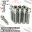 Show details for Wholesales | 100-Piece Box | Chrome | 12x1.5 Thread | 60mm Extended Shank | Cone Seat | Wheel Lug Bolts | Fit BMW & Mercedes Audi Aftermarket Wheels with 30-35mm Spacers Picture of Wholesales | 100-Piece Box | Chrome | 12x1.5 Thread | 60mm Extended Shank | Cone Seat | Wheel Lug Bolts | Fit BMW & Mercedes Audi Aftermarket Wheels with 30-35mm Spacers