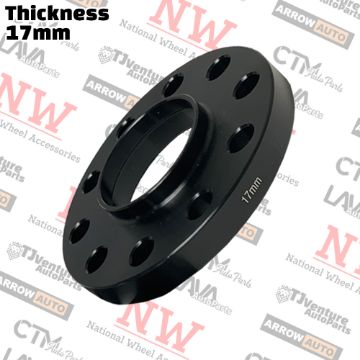 Show details for 2-Piece Set | 17mm Thick | 5x130mm | HubCentric Wheel Spacers | 84.1mm Center Bore | Fit Mercedes G-Class Sprinter Picture of 2-Piece Set | 17mm Thick | 5x130mm | HubCentric Wheel Spacers | 84.1mm Center Bore | Fit Mercedes G-Class Sprinter