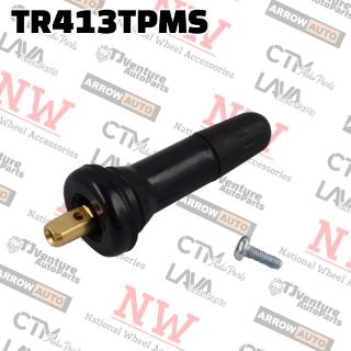 Picture of Wholesales | 250-Piece | TPMS Tire Pressure Monitoring System Snap In Sensor Valve Stem | Part# TR413 TPMS