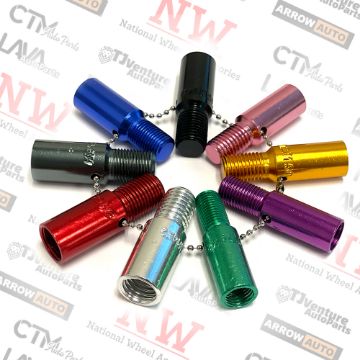 Show details for 9-Piece Set | Thread Pitch Gauge Checker Tool | For Wheel Lug Nuts/Lug Bolts/Studs Thread Picture of 9-Piece Set | Thread Pitch Gauge Checker Tool | For Wheel Lug Nuts/Lug Bolts/Studs Thread