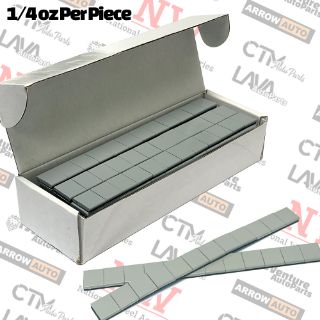 Picture of Wholesales | 8-Boxes | Grey | 1/4oz Balance Wheel Weights | Strong Premium Stick-on Adhesive Tape | Lead-Free | 360 Pcs Each Box