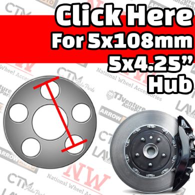 Picture for category Fit to 5x4.25” (5x108mm) Hub