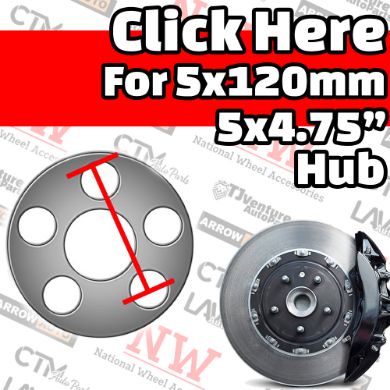 Picture for category Fit to 5x4.75” (5x120mm) Hub