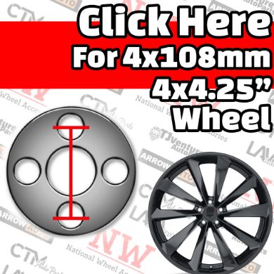 Show products in category Fit to 4x4.25” (4x108mm) Wheel Picture for category Fit to 4x4.25” (4x108mm) Wheel