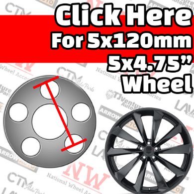 Show products in category Fit to 5x4.75” (5x120mm) Wheel Picture for category Fit to 5x4.75” (5x120mm) Wheel