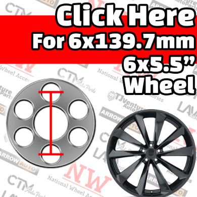 Show products in category Fit to 6x5.5” (6x139.7mm) Wheel Picture for category Fit to 6x5.5” (6x139.7mm) Wheel
