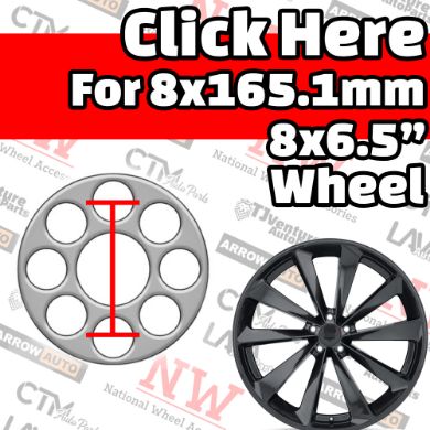 Show products in category Fit to 8x6.5” (8x165.1mm) Wheel Picture for category Fit to 8x6.5” (8x165.1mm) Wheel