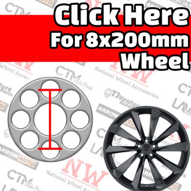 Show products in category Fit to 8x200mm Wheel Picture for category Fit to 8x200mm Wheel
