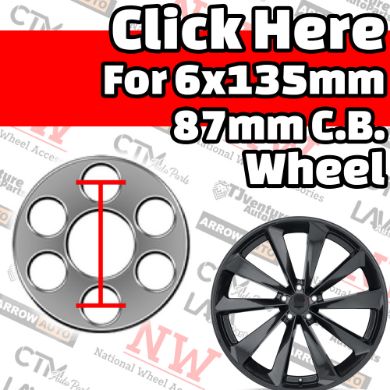 Show products in category Fit to 6x135mm 87mm Center Bore Wheel Picture for category Fit to 6x135mm 87mm Center Bore Wheel