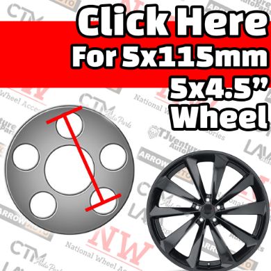 Show products in category Fit to 5x4.5” (5x114.3mm, 5x115mm) Wheel Picture for category Fit to 5x4.5” (5x114.3mm, 5x115mm) Wheel