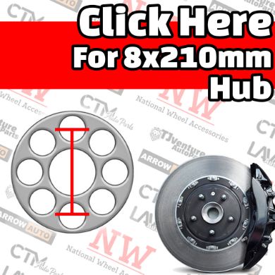 Show products in category Fit to 8x210mm Hub Picture for category Fit to 8x210mm Hub