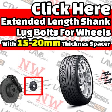 Show products in category Bolts For Wheel with 15-20mm Spacers Picture for category Bolts For Wheel with 15-20mm Spacers